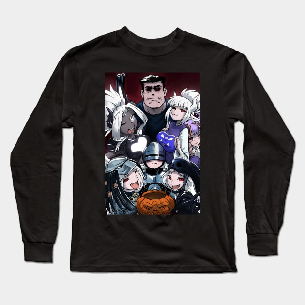 helloween Long Sleeve T-Shirt by harayamanawari